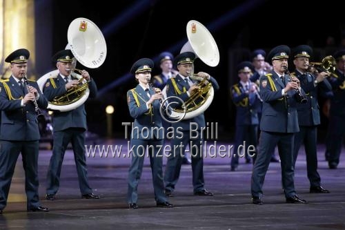 Die Musikparade – Das Marchingband-Festival gastiert in der Lanxess-Arena Köln (&copy; Thomas Brill)