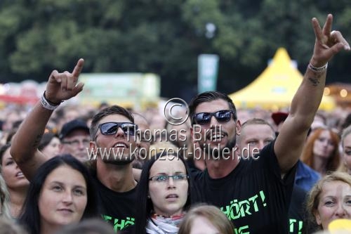 Deutscher Soul- und R&B-Sänger Xavier Naidoo gastiert auf seiner 