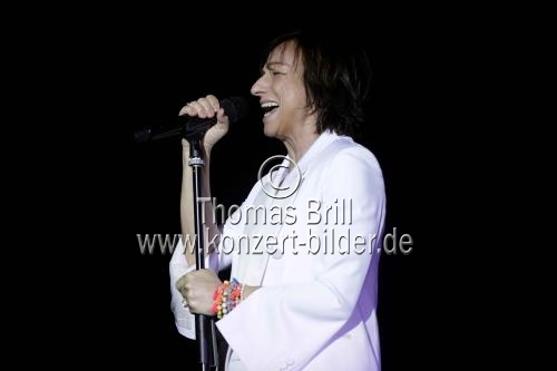 Italienische Rocksängerin Gianna Nannini gastiert auf ihrer 