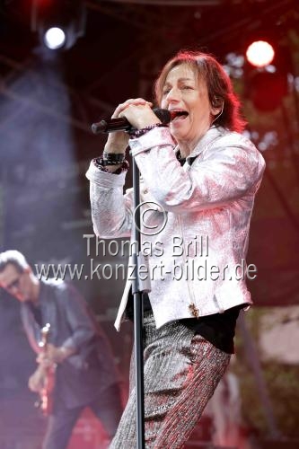 Italienische Rocksängerin Gianna Nannini gastiert auf ihrer 