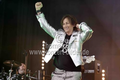 Italienische Rocksängerin Gianna Nannini gastiert auf ihrer 