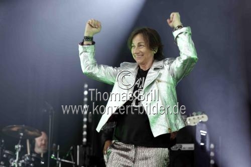Italienische Rocksängerin Gianna Nannini gastiert auf ihrer 