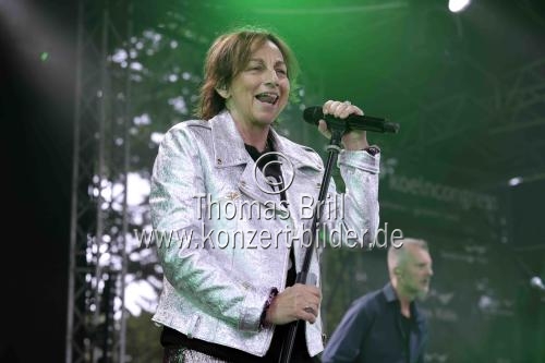 Italienische Rocksängerin Gianna Nannini gastiert auf ihrer 