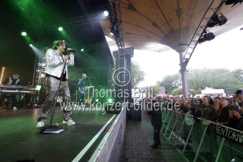 Italienische Rocksängerin Gianna Nannini gastiert auf ihrer 