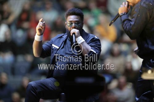 Amerikanische A Capella Band aus New York Naturally 7 gastiert in der Lanxess-Arena Köln (© Thomas Brill)