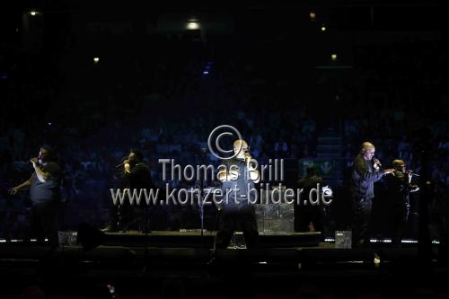 Amerikanische A Capella Band aus New York Naturally 7 gastiert in der Lanxess-Arena Köln (© Thomas Brill)