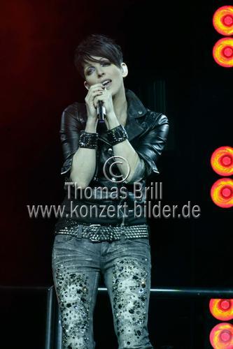 Deutsche Popmusikerin Nena gastiert auf ihrer 