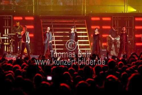 Amerikanische Boygroup New Kids on the Block gastiert auf ihrer 