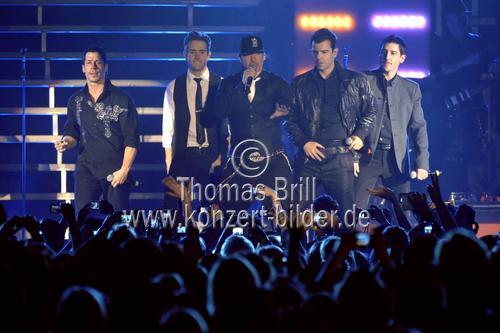 Amerikanische Boygroup New Kids on the Block gastiert auf ihrer 