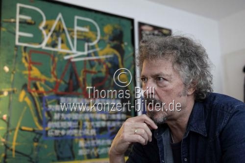 Deutscher Musiker und Sänger der Kölschrockband BAP Wolfgang Niedecken im Interview über 