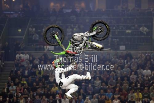 Freestyle Motocross-Veranstaltung 
