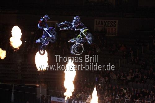 Freestyle-Motocross-BMX und Skateboarding Veranstaltung 
