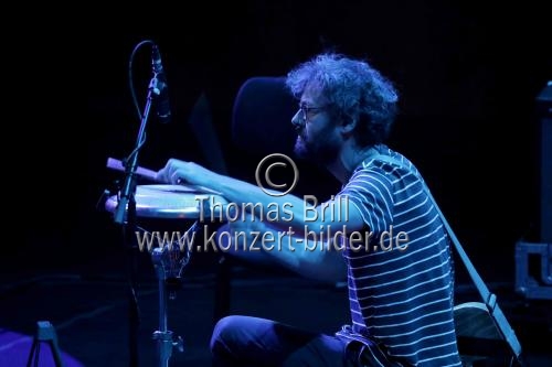 Deutschen Indiepop-Band The Notwist gastiert auf ihrer 