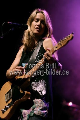 Bermudische Sängerin Heather Nova gastierte auf ihrer 