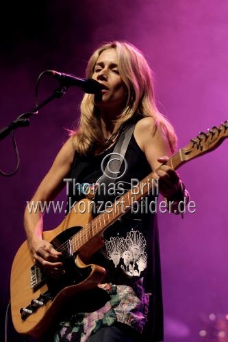 Bermudische Sängerin Heather Nova gastierte auf ihrer 