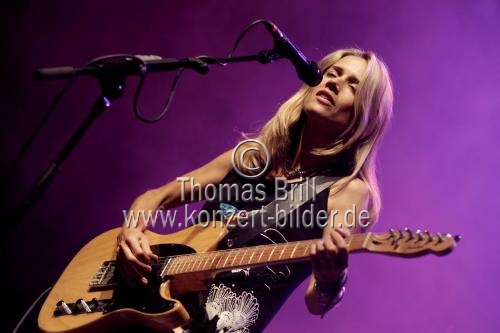 Bermudische Sängerin Heather Nova gastierte auf ihrer 