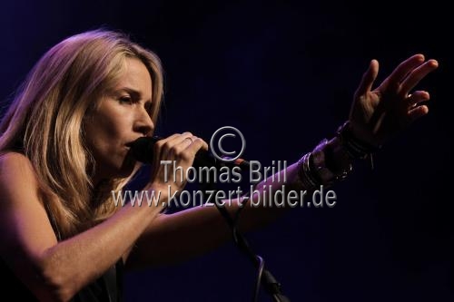 Bermudische Sängerin Heather Nova gastierte auf ihrer 