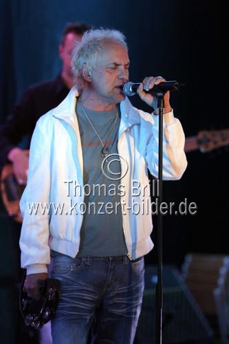 Deutscher Schauspieler und Sänger Uwe Ochsenknecht gastiert mit seiner Band auf seiner 