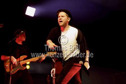 Deutsche Popsänger Johannes Oerding gastiert auf seiner 