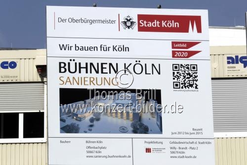 Sanierung der Bühnen der Stadt Köln