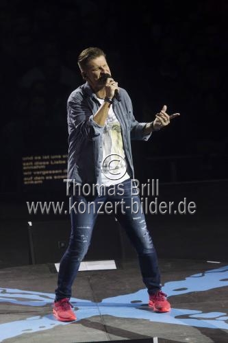 Deutsche Popgruppe PUR gastiert auf ihrer „Achtung“-Tour in der Lanxess-Arena Köln (© Thomas Brill)