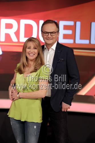 Deutsche Fernsehmoderatoren Anne Gesthuysen, Frank Plasberg und Jörg Pilawa starten ab dem 22. Februar 2016 die Quizshow 