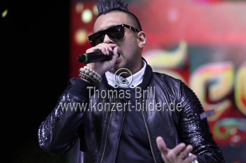 Jamaikanische Dancehall-Sänger Sean Paul gastiert auf seiner 