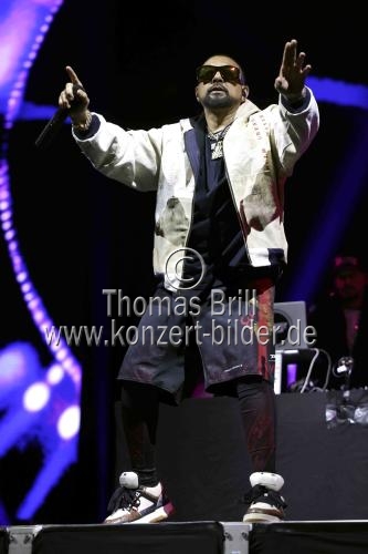 Jamaikanische Dancehall-Sänger Sean Paul gastiert auf seiner 