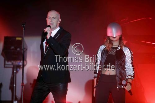 Britisches Popmusik-Duo Pet Shop Boys gastiert auf ihrer 