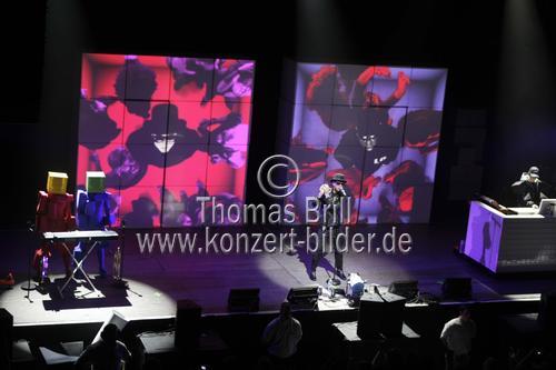 Britisches Popmusik-Duo Pet Shop Boys gastiert auf ihrer 