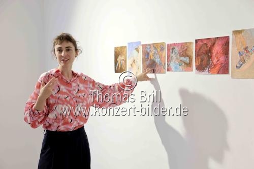 Deutsche Künstlerin Lena Anouk Philipp gastiert mit ihrer Ausstellung 