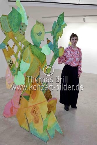 Deutsche Künstlerin Lena Anouk Philipp gastiert mit ihrer Ausstellung 