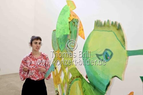 Deutsche Künstlerin Lena Anouk Philipp gastiert mit ihrer Ausstellung 