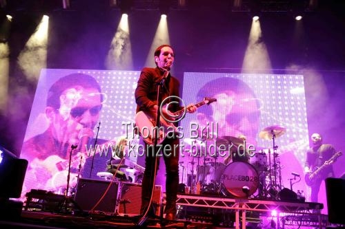 Internationale Rockband Placebo gastiert auf ihrer 