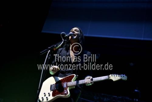 Internationale Rockband Placebo gastiert auf ihrer 