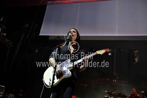 Internationale Rockband Placebo gastiert auf ihrer 