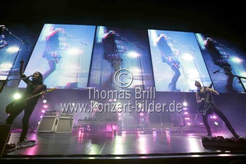 Internationale Rockband Placebo gastiert auf ihrer 