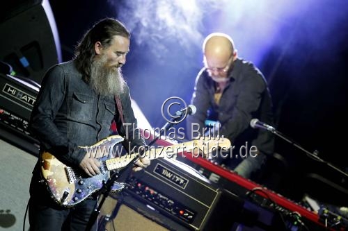 Britische Rockmusiker Robert Plant gastiert mit seiner neuen Band The Sensational Space Shifters auf seiner 