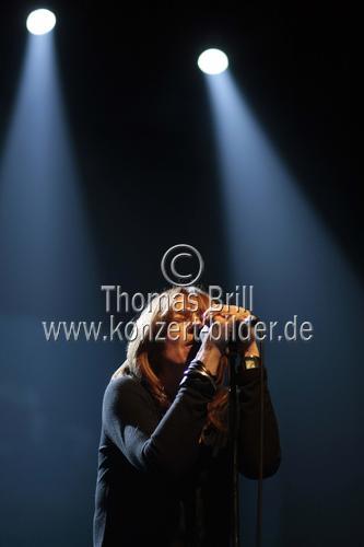 Britische Trip-Hop-Band Portishead gastiert auf ihrer 