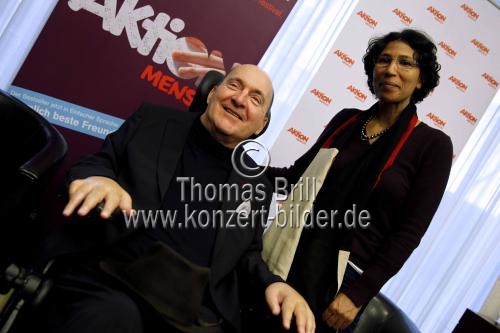 Französische Schriftsteller Philippe Pozzo di Borgo im Interview über den Film „Ziemlich beste Freunde“ in Wasserturm Hotel Köln (&copy; Thomas Brill)