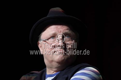 Deutsche Schauspieler Jan Josef Liefers und Axel Prahl schwärmen für Mark Twain bei der lit.COLOGNE 2019 im Theater am Tanzbrunnen Köln (© Thomas Brill)