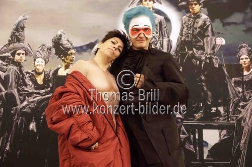 Italienische Opernsängerin Sonia Prina und der Österreichischer Bassbariton Matthias Hoffmann im Interview bezüglich der Wiederaufnahme „Giulio Cesare in Egitto“ von Georg Friedrich Händel am 05. Juli 2025 im Kölner StaatenHaus (&copy; Thomas Brill)