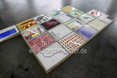 Amerikanischer Künstler Stephen Prina gastiert mit seiner Ausstelung He was but a bad translation vom 11. Juni bis 24. Juli 2011 im Kölnischer Kunstverein - Die Brücke Köln (© Thomas Brill)