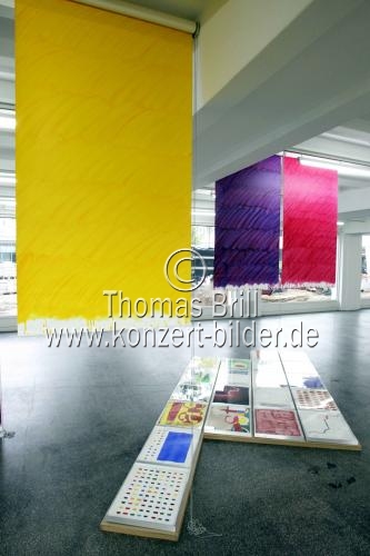 Amerikanischer Künstler Stephen Prina gastiert mit seiner Ausstelung He was but a bad translation vom 11. Juni bis 24. Juli 2011 im Kölnischer Kunstverein - Die Brücke Köln (© Thomas Brill)