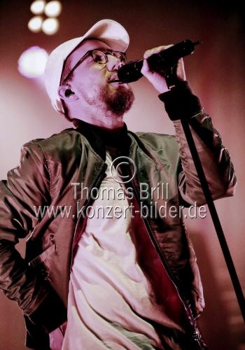 Deutsche Rapper Friedrich Kautz alias Prinz Pi gastierte auf seiner 