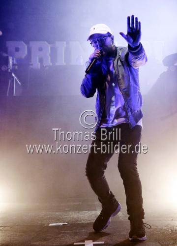 Deutsche Rapper Friedrich Kautz alias Prinz Pi gastierte auf seiner 