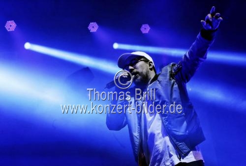 Deutsche Rapper Friedrich Kautz alias Prinz Pi gastierte auf seiner 
