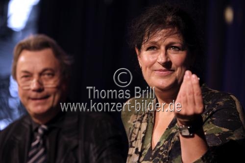 Kulturdezernent der Stadt Köln Prof. Quander stellt neue Opernintendantin Dr. Birgit Meyer in der Oper am Dom Köln vor (© Thomas Brill)