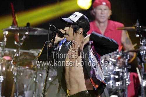 Amerikanische Funkrock- und Alternative-Rockband Red Hot Chili Peppers präsentieten ihrer neues Album 