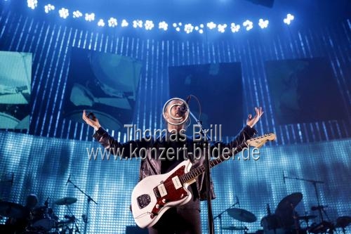 Britische Alternative-Rock-Band Radiohead gastiert auf ihrer 